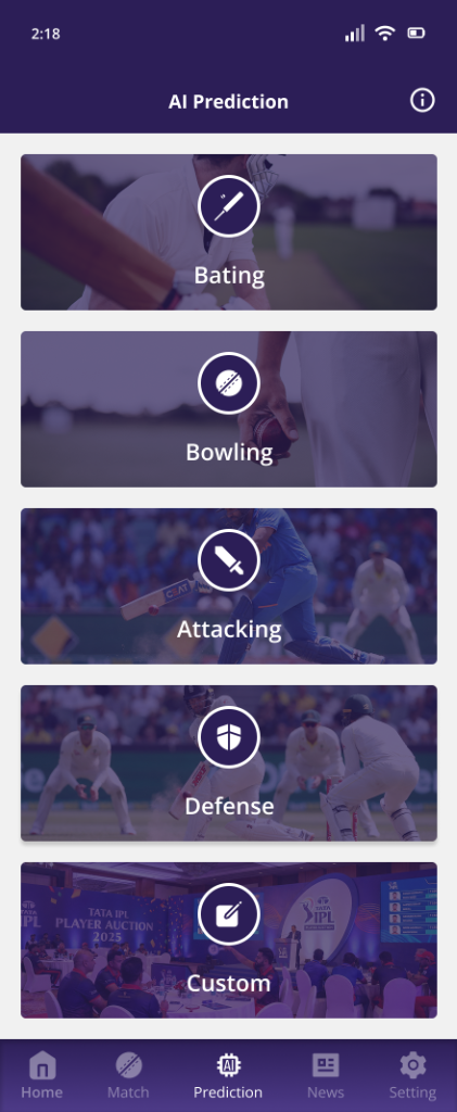 MyPredict11 screen representing premium access and account management